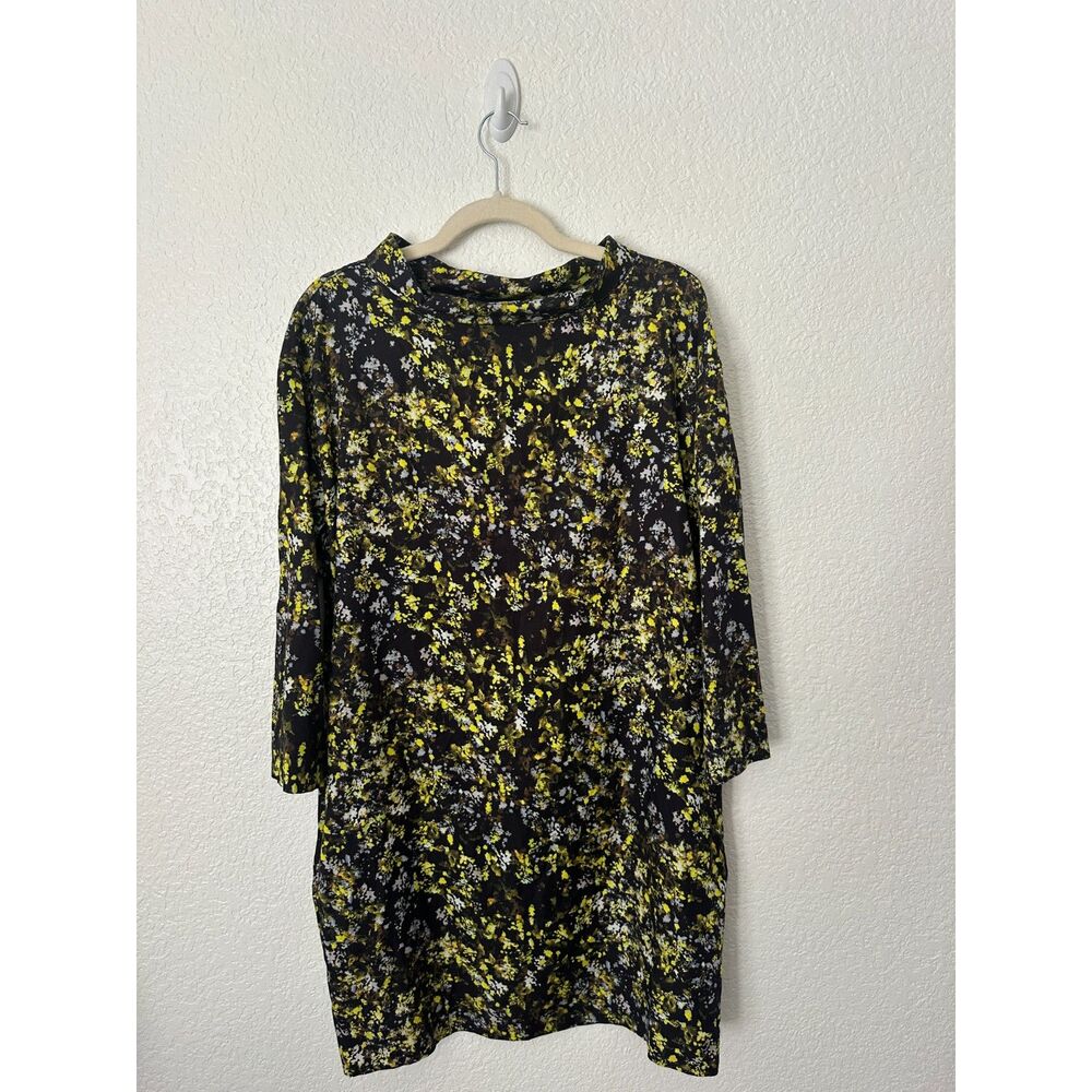 COS Long Sleeved Folded Collar Dress Size 8 - Picture 2 of 9